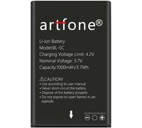 Batteria BL-5C 1000mAh ricaricabile per telefoni cellulare, compatibile CS181...