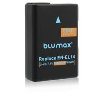 Batteria BLUMAX GOLD EN-EL14 EN-EL14a 1300mA per Nikon D5600 D3100 D5500 D3500