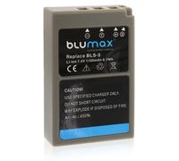 Batteria BLUMAX Ricambio Olympus BLS5 BLS-5 BLS50 BLS-50 BLS1 BLS-1 E400 1100mAH