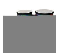 Batteria Bongo per bambini - Set di strumenti a percussione manuale, giocattolo musicale per l'apprendimento del ritmo infantile, kit esercitarsi sul ritmo della batteria, attrezzatura da gioco l'ed