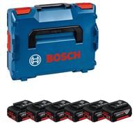 Batteria Bosch 1 600 A02 A2S 4 Ah 18 V agli Ioni di Litio 6 pezzi