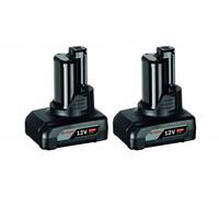 Batteria Bosch 2× GBA 12V 6.0Ah 1600A00X7M