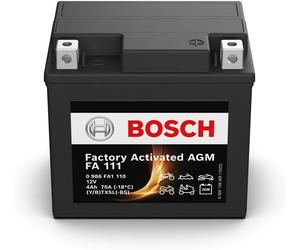 BATTERIA BOSCH FA111 YTX5L-BS SIGILLATA HONDA CLR City Fly 125 1998-2003