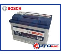 BATTERIA BOSCH S4 74 AH 0092S40080 680 EN FORD S-MAX 2.0 FIAT DUCATO SCUDO AUDI