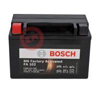 BATTERIA BOSCH SIGILLATA YTX9-BS 12V 8Ah SHARK 150 2000