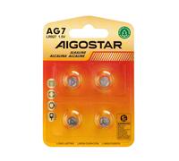 Batteria bottone Aigostar 1,5V LR927 Zinco manganese confezione da 4 pile