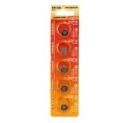 Batteria bottone Aigostar 3V CR1220 Litio confezione da 5 pile