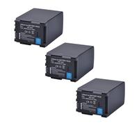 Batteria BP-828 BP828 Da 2900 MAh, Compatibile Con Canon, For BP-820, HF G21, G30, G40, G50, XA20, XA25, XA45, XA50, XA55, VIXIA GX10(3 Battery)