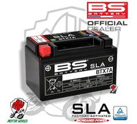 BS Battery Batteria SLA esente da manutenzione abilitata in fabbrica - BTX7A