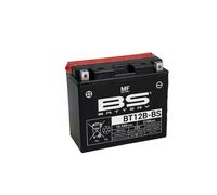 Batteria BS MF BT12B-BS 12 V 10,5 Ah YAMAHA DUCATI KAWASAKI TRIUMPH BENELLI GAS