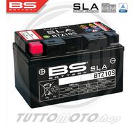 BATTERIA BS SLA BTZ10S = YTZ10S YAMAHA TMAX T-MAX 500 2008 2009 2010 2011 2012