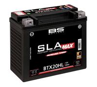 BS-Battery Batteria SLA-MAX BTX20HL per Harley Davidson XL 1200 C Sportster Custom 1996
