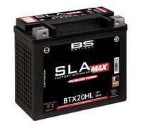BATTERIA BS SLA MAX PRECARICATA 12V 21,1AH BTX20HL = BGZ20HL MOTO GIA' ATTIVATA