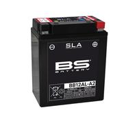 BATTERIA BS SLA PRECARICATA 12V 12,6AH BB12AL-A2 MOTO GIA' ATTIVATA
