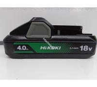 HiKOKI Akku BSL1840M (18V 4.0 Ah Akku, Li-Ion, 4-Stufen-LED Ladestandskontrolle)