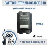 Batteria BTRY-MC40EAB0E per palmare Motorola Symbol MC-40 2680mAh BATTERY