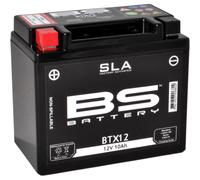 BS Battery Batteria SLA esente da manutenzione attivata in fabbrica - BTX12