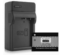 Batteria + Caricabatteria (Auto/Corrente) per Kodak LB-070 / PIXPRO S-1 S1 / PIXPRO AZ651