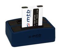 Batteria + Caricabatteria doppio (USB) EA-BP70A per Samsung PL20, PL80, PL90, PL100.. - ST30.. - ES80.. - AQ100 - DV150F - MV800 - WP10 uvm... - v. lista! (Cavo USB micro incluso)