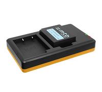 Batteria + Caricabatteria doppio (USB) per NP-W126(S) / Fujifilm X100F / X-A1, A2, A3, A10 / X-E1, E2(S), M1, Pro1, Pro2, T2, T10, T20... / HS50EXR…- v. lista! (Cavo USB micro incluso)