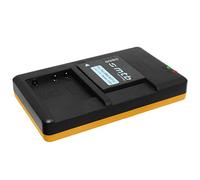 Batteria + Caricabatterie doppio (USB) tipo EN-EL22 ENEL22 / Compatibile con Nikon 1 J4 / 1 S2 - in avo micro USB (è possibile caricare 2 batterie contemporaneamente)