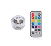 Batteria caricata Rgb. Sommergibile GUIDATO Leggero IP68. Lampada notturna impermeabile subacquea led a for la luce del partito di nozze serbatoio pesce(1 lamp 1 controller)