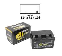 BATTERIA CBTX5LFA SIGILLATA PRECARICATA PEUGEOT TREKKER 100 ROAD 100 1998 2000