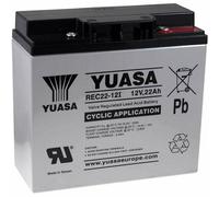 Batteria ciclica al piombo impermeabile ricaricabile YUASA REC22-12 12V 22AH ...