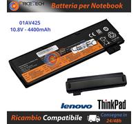 Batteria Compatibile 4400mAh per LENOVO ThinkPad 01AV491 01AV492 4X50M08810
