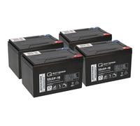 Batteria Compatibile 48V 15Ah (4x12V 15Ah) E-Scooter E-Roller