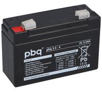 Batteria Compatibile AccuLux 456481 456441 Faretto LED 4V 3,5Ah AGM