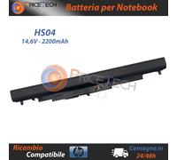 Batteria compatibile Alta Qualità HP HS04 14,6V / 2200mAh / 32Wh