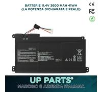 Batteria Compatibile Asus B31N1912 C31N1912 41Wh per 3ICP5/58/78