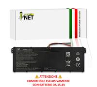 Batteria compatibile con Acer Enduro Urban N3 EUN314-51W 3550mAh 15.4V
