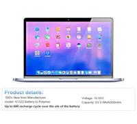 Batteria compatibile con Apple MacBook Pro 13" 2009-2011 10.95V 5800mAh 63.5Wh