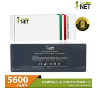 Batteria compatibile con Mac Book 13 A1185 10,8 V