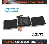 Batteria compatibile con Mac Book A1713 A2171 11,41V 5100mAh