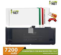 Batteria compatibile con Mac Book Pro 15,4 A1286 Mid 2009 MB986LL/A 10,95 V