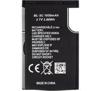 BATTERIA COMPATIBILE CON NOKIA BL5C BL 5C BL-5C N70 6230 6600 6630 6680 ALTA CAPACITÀ 1050 Lunga Durata Anche per Brondi BL5C