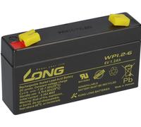 Batteria Compatibile Modellismo RC Auto Modello Nave 6V 1,2Ah AGM Blei Kulo Ble