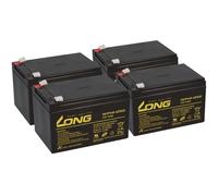 Batteria Compatibile Motorino e-Scooter Eco Città 20 4x 12V 14Ah AGM Piombo Come