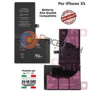 Batteria Compatibile per Apple iPhone XS 2658 mAh Sostituisce quella originale