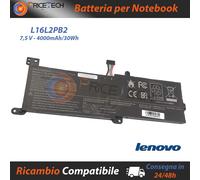 Batteria Compatibile per LENOVO S145-14IGM S145-14IIL S145-14IKB - 7,5V 4000mAh