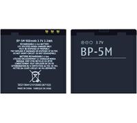 BATTERIA COMPATIBILE PER NOKIA BP 5M 6220c 6110N 6500c 5700 6500s RICAMBIO