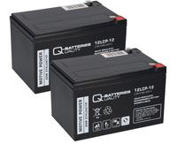 Batteria Compatibile Per Scooter Elettrico 24V 2x 12LCP-12 12V - 13Ah