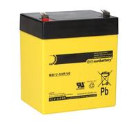 Batteria Compatibile Per SSB SBH190-12 12V 5,4Ah Batteria Al Piombo