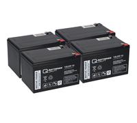 Batteria Compatibile Revoluzzer 20 Plus e-Scooter 48V 4x 12LCP-12 12V-13Ah AGM