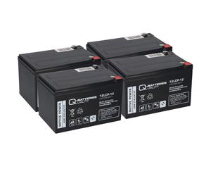 Batteria Compatibile Revoluzzer 20 Plus e-Scooter 48V 4x 12LCP-12 12V-13Ah AGM