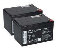 Batteria Compatibile Robot Prato 24V 2x 12LCP-12 12V-13Ah AGM Piombo Feltro