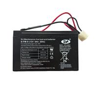 BATTERIA CON CAVI 12V 9AH PER TRATTORINI STIGA ALPINA CASTELGARDEN PIATTO 66CM